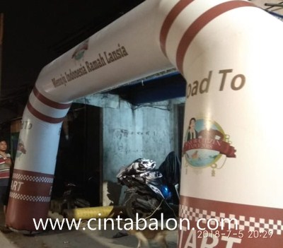 Balon Gate di Tapanuli Tengah