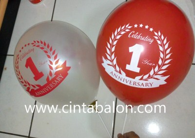 Balon Printing Sablon Kuningan