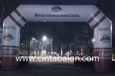 Balon Gate di Muaro Sijunjung