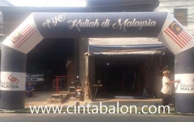 Balon Gate di Lubuk Sikaping